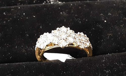 Women's Ring - Yellow Gold 10k (.417) 2.5 grams Size 7