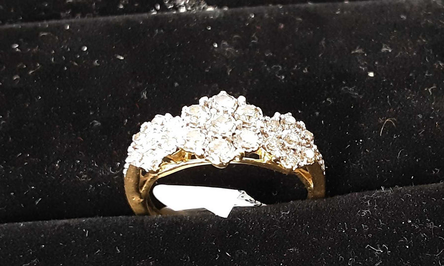 Women's Ring - Yellow Gold 10k (.417) 2.5 grams Size 7