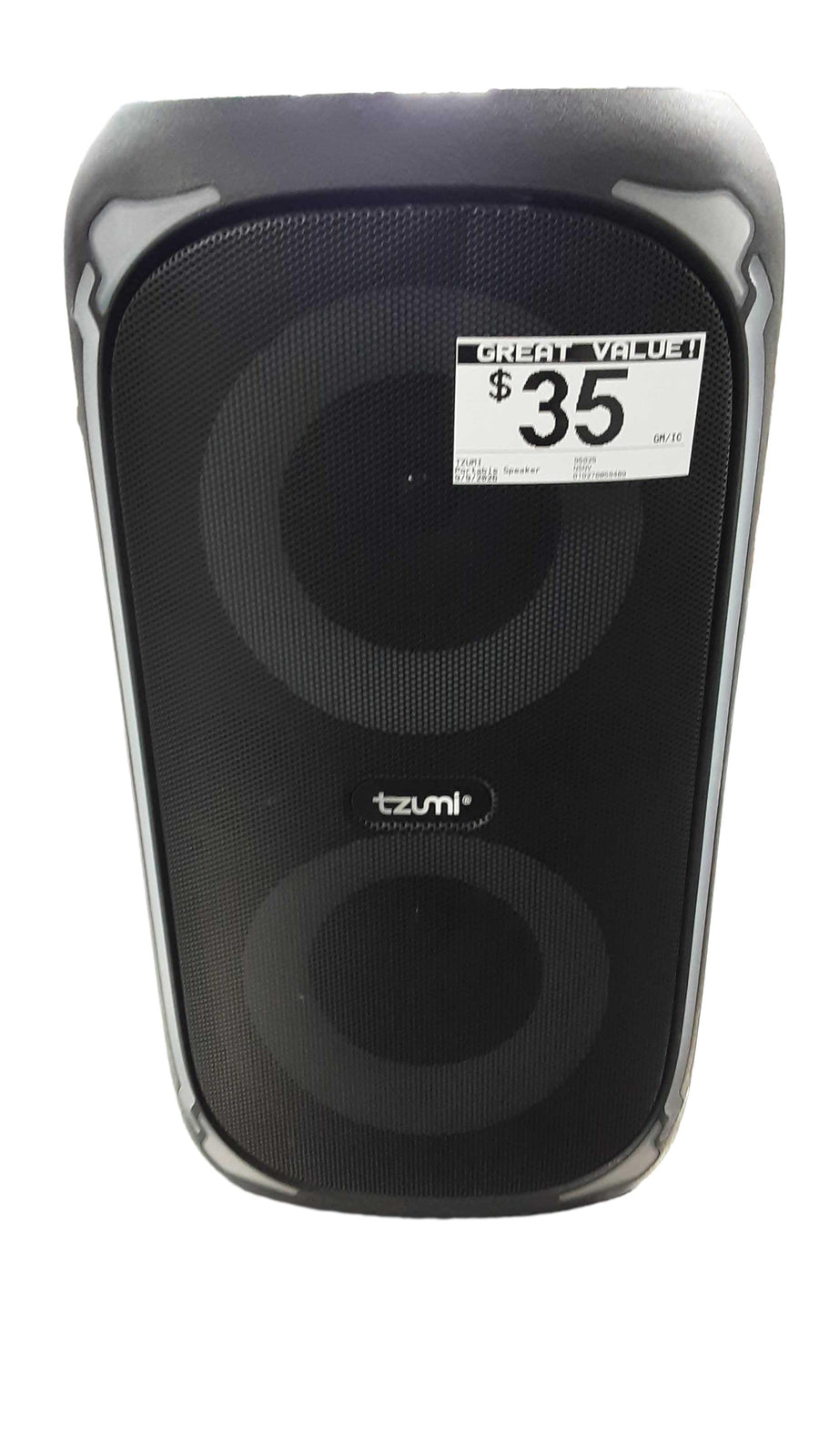Tzumi 95025 Black Portable Speaker
