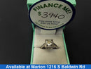 Women's Ring - White Gold 14k (.585) 6.4 grams Size 8