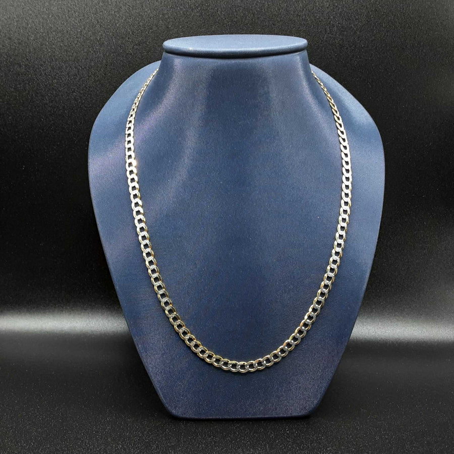 Cuban Link Chain - Yellow Gold 10k (.417) 12.4 grams 24 inch