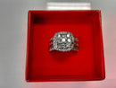 Ring - Wedding Set - White Gold 10k (.417) 8.1 grams Size 20