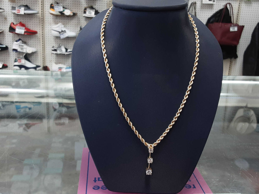 Chain - Yellow Gold 14k (.585) 10.5 grams 18 inch