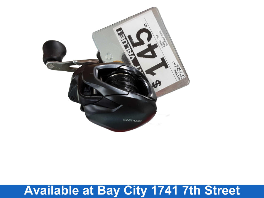 Shimano Curado 200 Black Fishing Reel