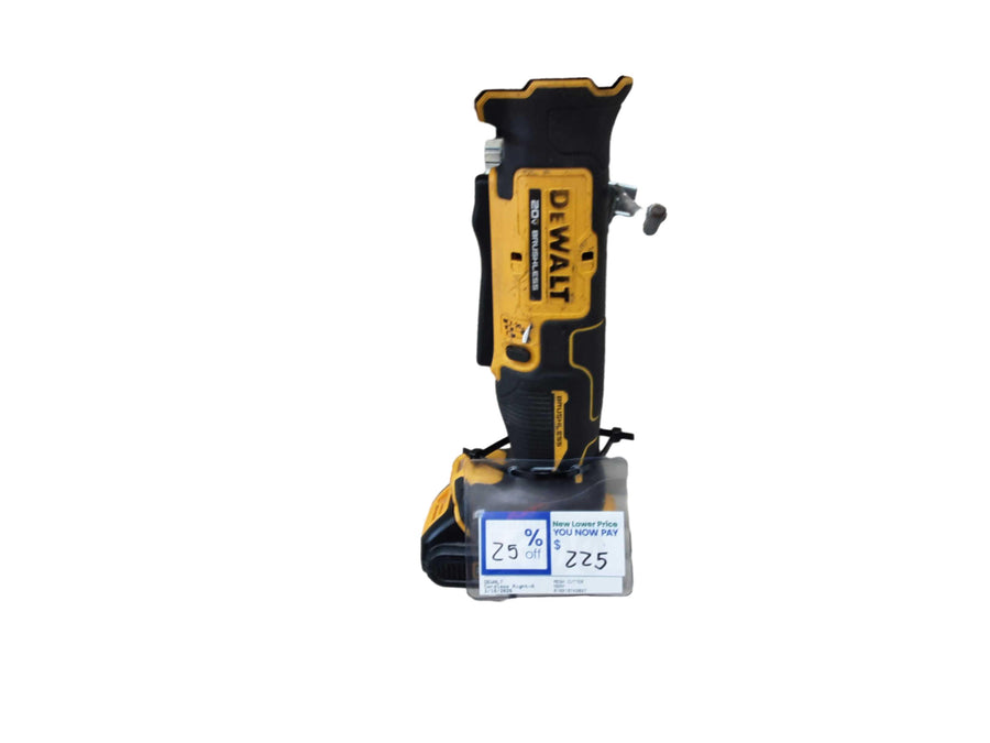 Dewalt Mesh Cutter Yellow Cordless Right-Angle Drill