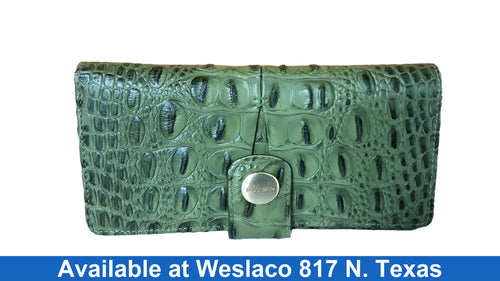 Brahmin Green Wallet