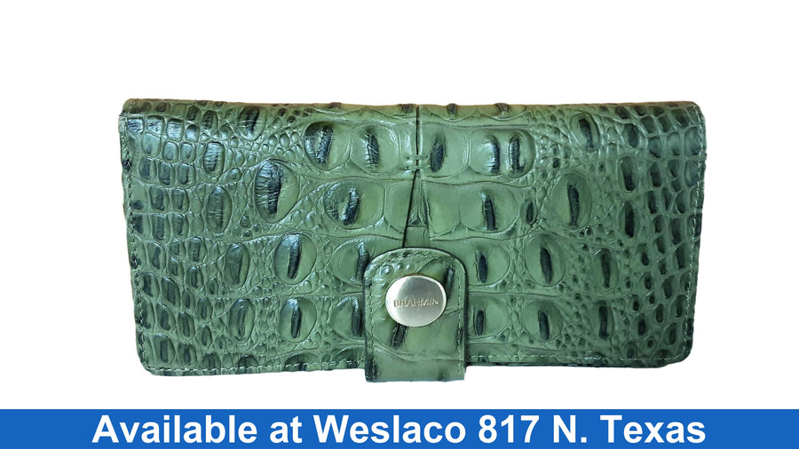 Brahmin Green Wallet