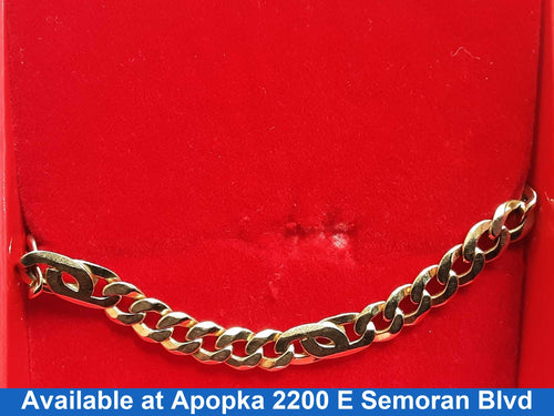 Bracelet - Yellow Gold 14k (.585) 19.6 grams 8 inch