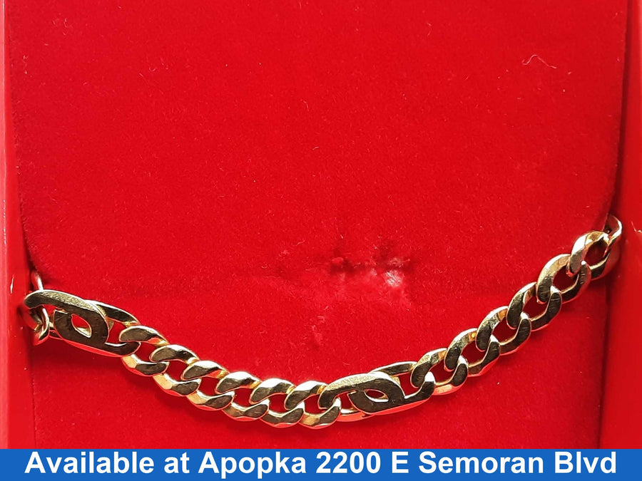 Bracelet - Yellow Gold 14k (.585) 19.6 grams 8 inch