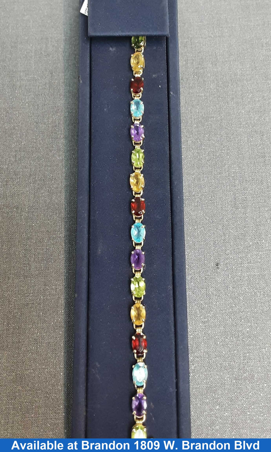 Tennis Bracelet - Yellow Gold 10k (.417) 8.1 grams 6 inch