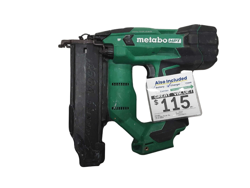 Metabo Nt 1850df Green Cordless Brad Nailer