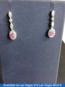 Earrings - White Gold 10k (.417) 1.4 grams