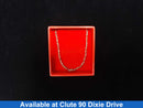 Chain - White Gold 14k (.585) 3.9 grams 18 inch