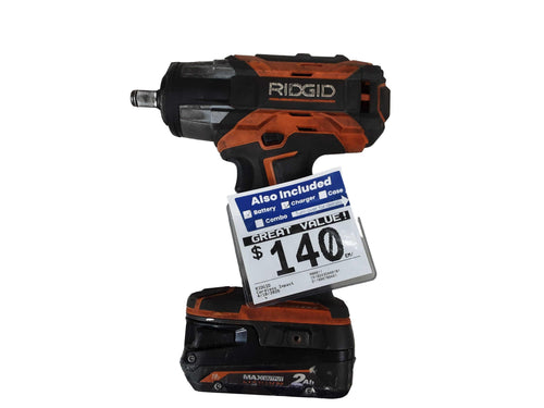 Ridgid R86011 Orange Cordless Impact Drill