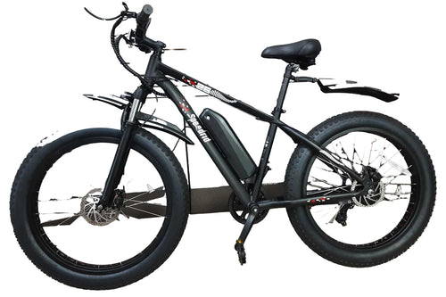 Speedrid Electric Bike Black Fat Tire Bike