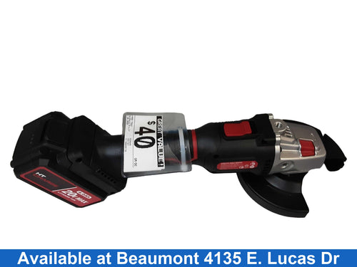 Hyper Tough Gs25w48 Black Cordless Grinder