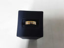 Ring - Wedding Band - Tricolor Gold 14k (.585) 7.1 grams Size 9