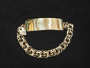 ID Bracelet - Yellow Gold 10k (.417) 71 grams 5 inch