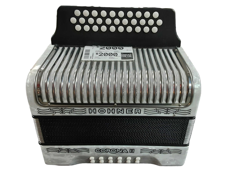 Hohner Corona 2 Gray Combination Accordion