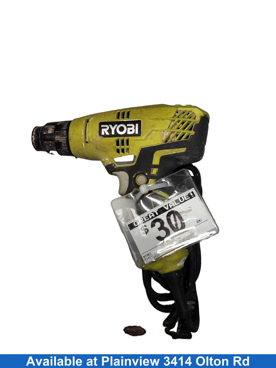 Ryobi D43 Green Corded Standard Drill