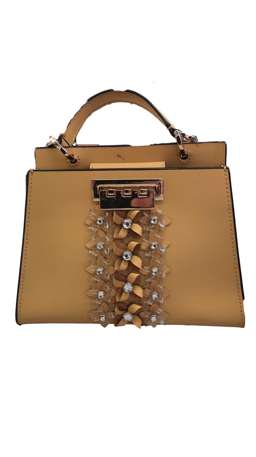 Zac Posen Sun Earthette Yellow Purse / Handbag