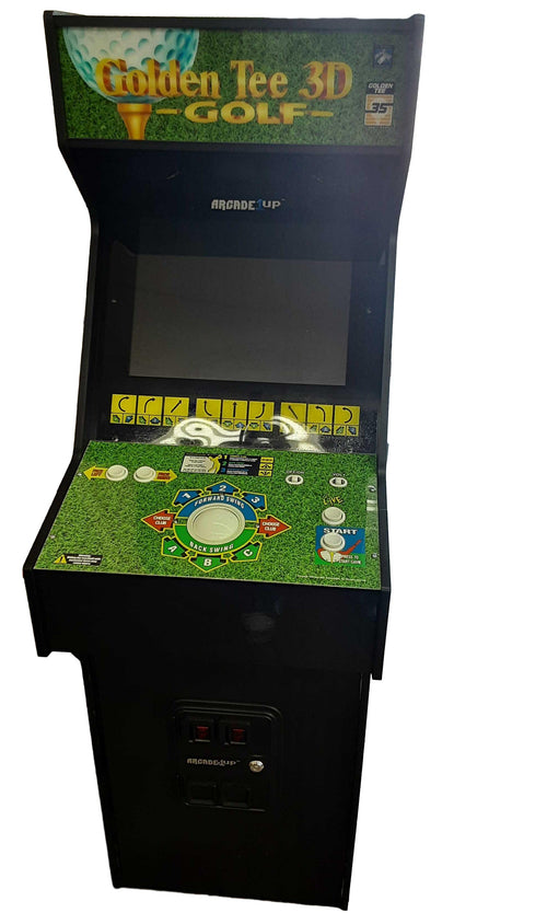 1 Up Gld-a-400311 Green Arcade Game