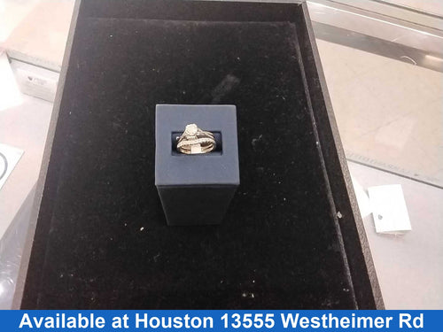 Women's Ring - White Gold 14k (.585) 4.2 grams Size 5.5