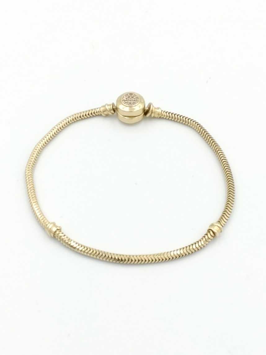 Snake Bracelet - Yellow Gold 14k (.585) 7.54 grams 6 inch