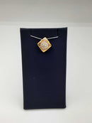 Diamond Pendant - Yellow Gold 10k (.417) 3 grams
