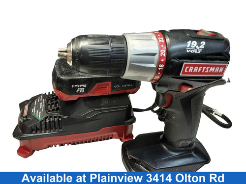 Craftsman Red Cordless Standard Drill