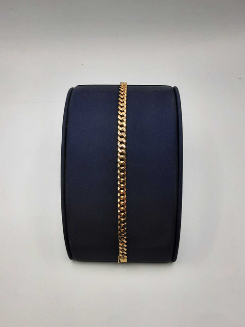 Cuban Link Bracelet - Yellow Gold 14k (.585) 14.3 grams 8 inch