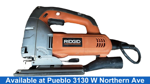 Ridgid R3121 Orange Corded Jig Saw