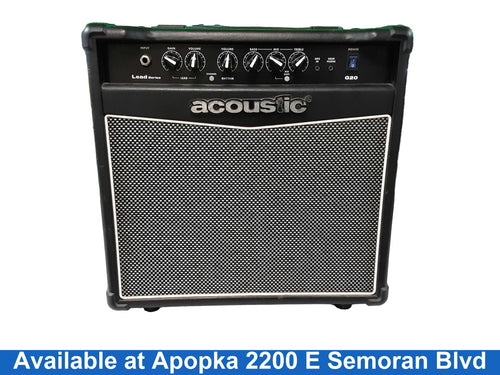 Acoustic G20 Black Guitar Amplifier