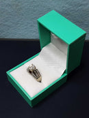 Women's Ring - White Gold 14k (.585) 6.1 grams Size 7