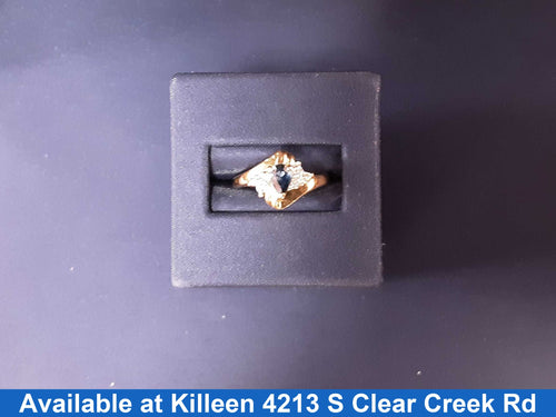Women's Ring - Yellow Gold 10k (.417) 2.1 grams Size 6.5