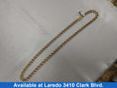 Chain - Yellow Gold 10k (.417) 58.6 grams 24 inch