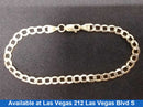 Cuban Link Bracelet - Yellow Gold 14k (.585) 2.9 grams 10 inch