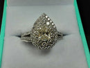 Women's Ring - Platinum 9 grams Size 12