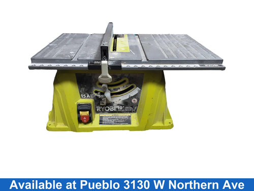 Ryobi Rts10g Green Corded Table Saw