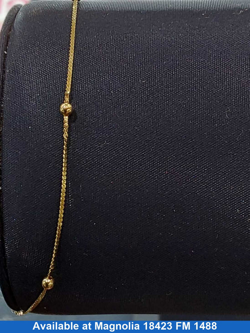 Bracelet - Yellow Gold 14k (.585) 0.7 grams 7 inch