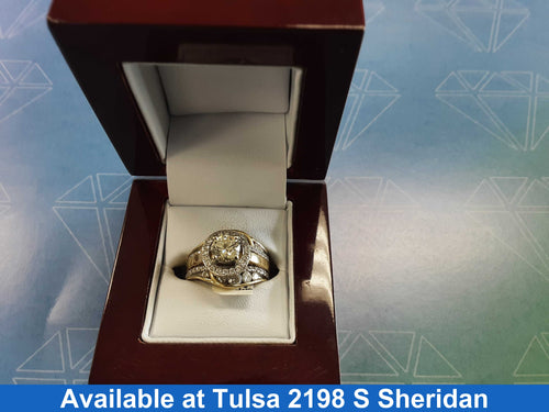 Women's Ring - Yellow Gold 14k (.585) 9.7 grams Size 7