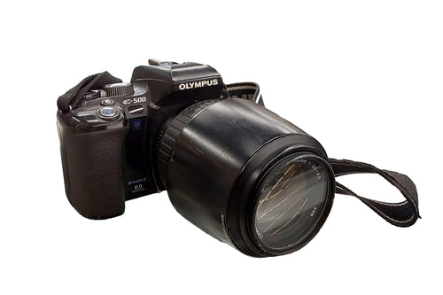 Olympus E-500 Black Digital SLR Camera
