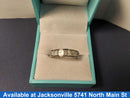Ring - Wedding Band - White Gold 14k (.585) 4.7 grams Size 8