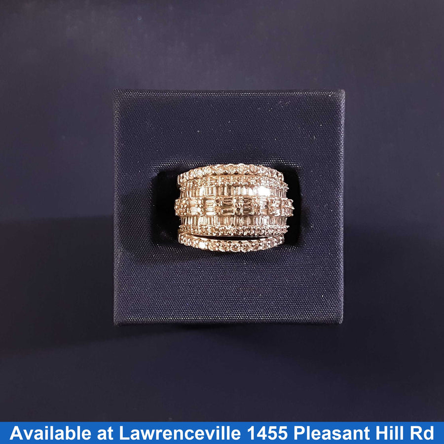 Women's Ring - White Gold 14k (.585) 9.1 grams Size 6