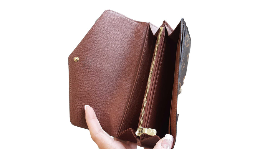 Louis Vuitton Monogram Wallet Brown Wallet