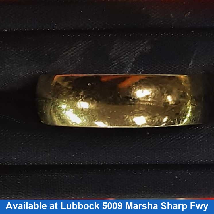 Ring - Wedding Band - Yellow Gold 10k (.417) 6.5 grams Size 10