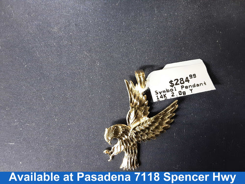 Symbol Pendant - Yellow Gold 14k (.585) 2 grams