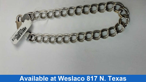 Cuban Link Bracelet - Silver 12.1 grams 8 inch