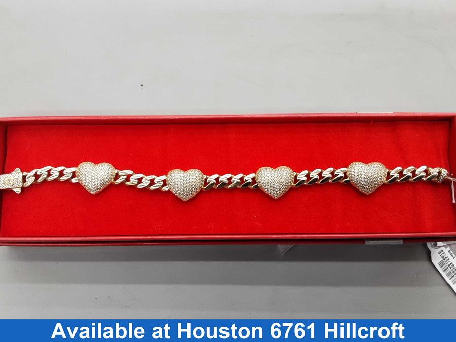 Bracelet - Yellow Gold 14k (.585) 18 grams 7 inch
