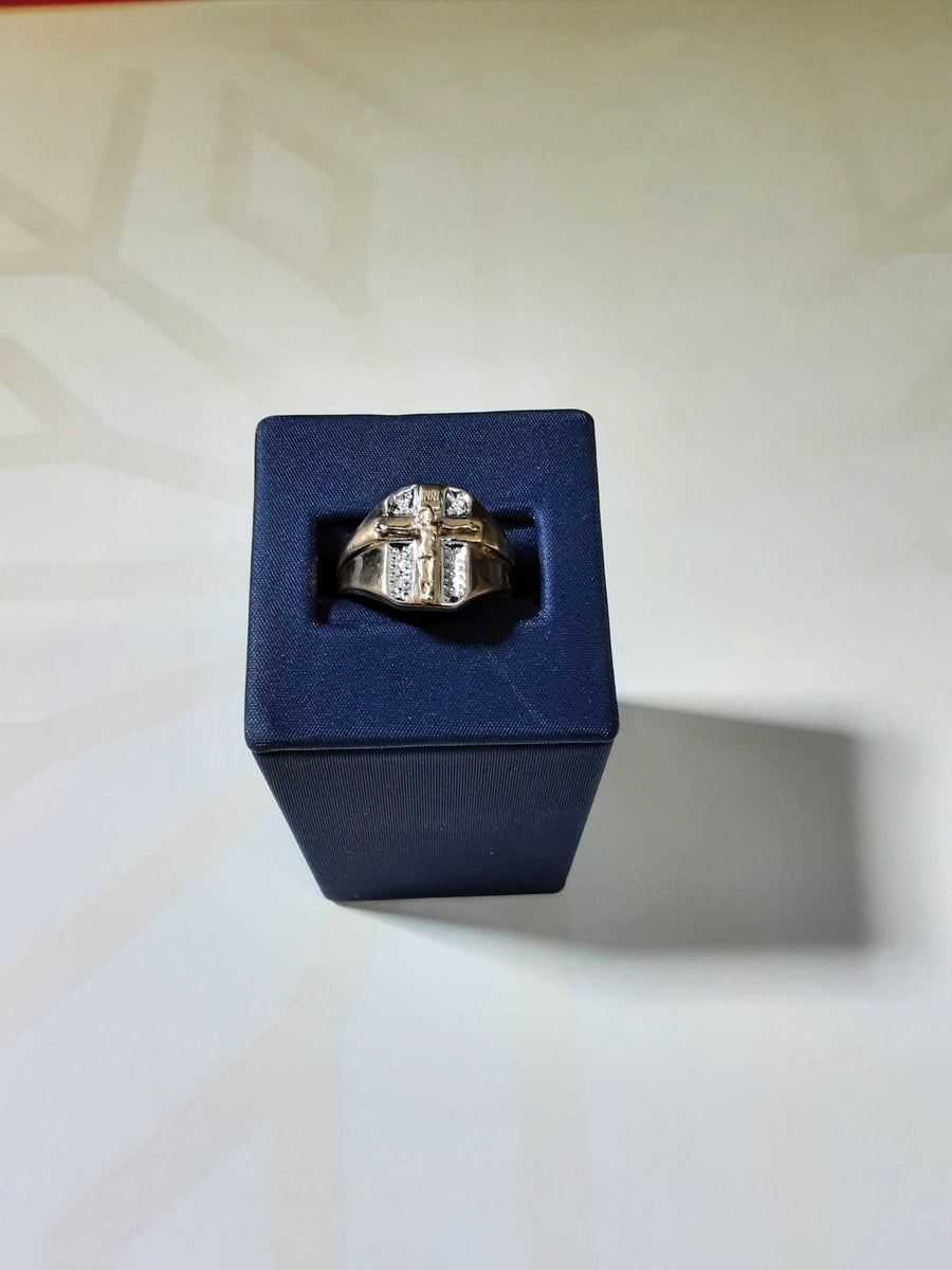Men's Ring - Yellow Gold 10k (.417) 3.8 grams Size 9